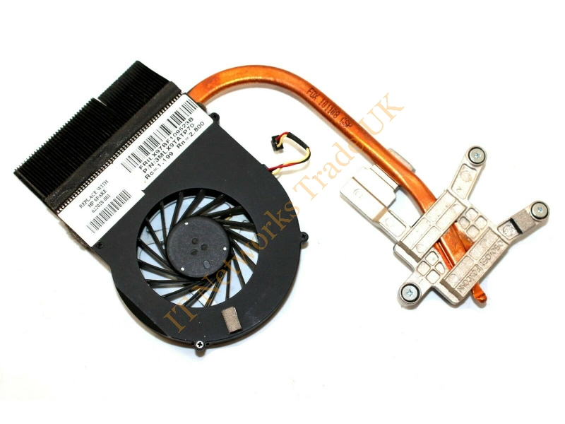606575-001 HP Heat Sink and Fan Module for Pavilion Dv7-4000 Fans And Heatsink Combo