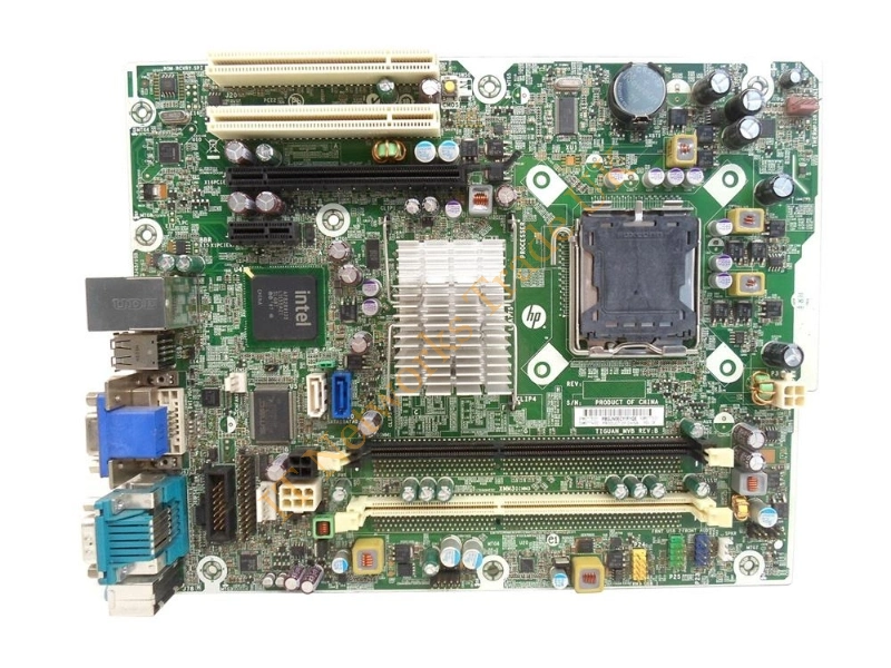 607175-001 HP Socket LGA775 micro-ATX System Board for Compaq 4000 Pro SFF PC Desktop Motherboard