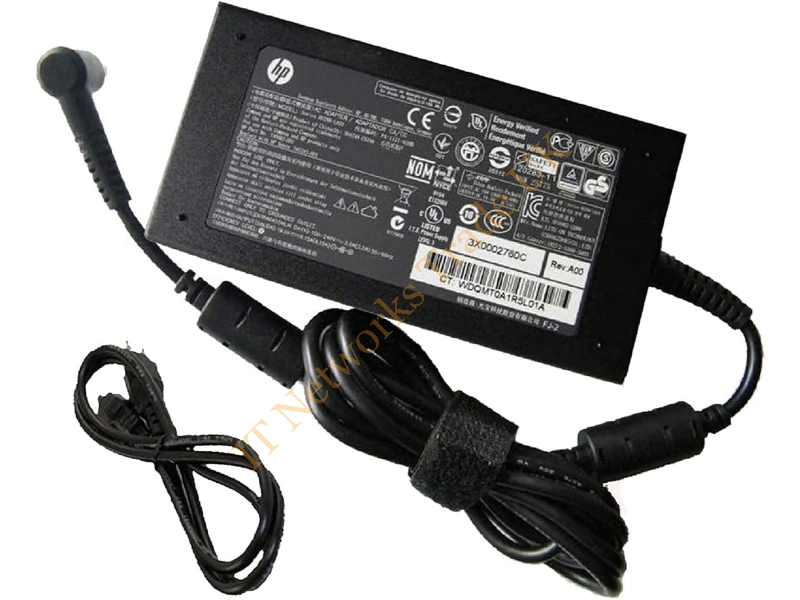 608426-002 HP 120-Watts AC Smart Power Adapter-No Power Cord