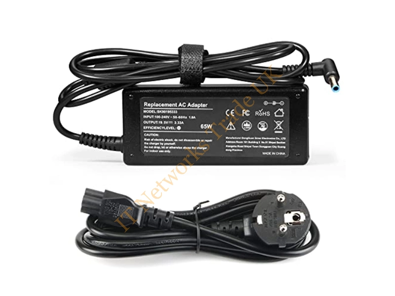 609948-001 HP 65-Watts 100-240V AC 1.7A AC Power Adapter for Pavilion DV4 / DV5 Series Notebooks