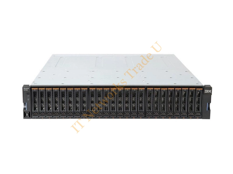 6099S2C Lenovo Storwize V3700 SFF Dual Control Enclosure Network Storage System