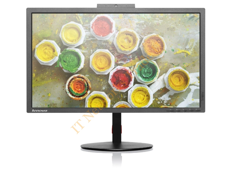 60F8MAT1UK - Lenovo ThinkVision T2424z 23.8" HD LED Flat Black computer monitor