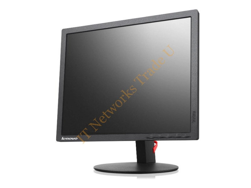 60FELAT1EU - Lenovo ThinkVision T1714p 17" LED Flat Black computer monitor