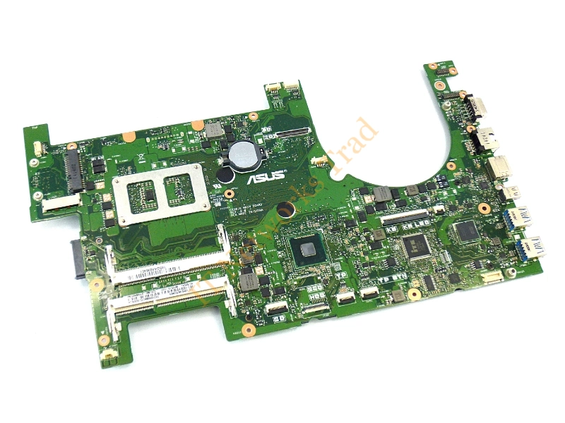 60NB04J0-MB1400 ASUS G750JM Laptop Motherboard with Intel i7-4710HQ 2.5GHz CPU