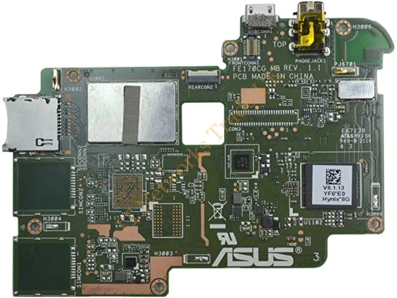 60NK01A0-MB2040 ASUS System Board Motherboard 1GB DDR with Intel Atom Z2520 933MHz CPU for Memo Pad 7-inch ME70C 32GB
