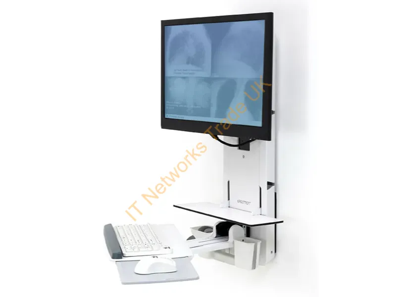 61-080-062 - Ergotron 61-080-062 flat panel wall mount Monitor Accessory