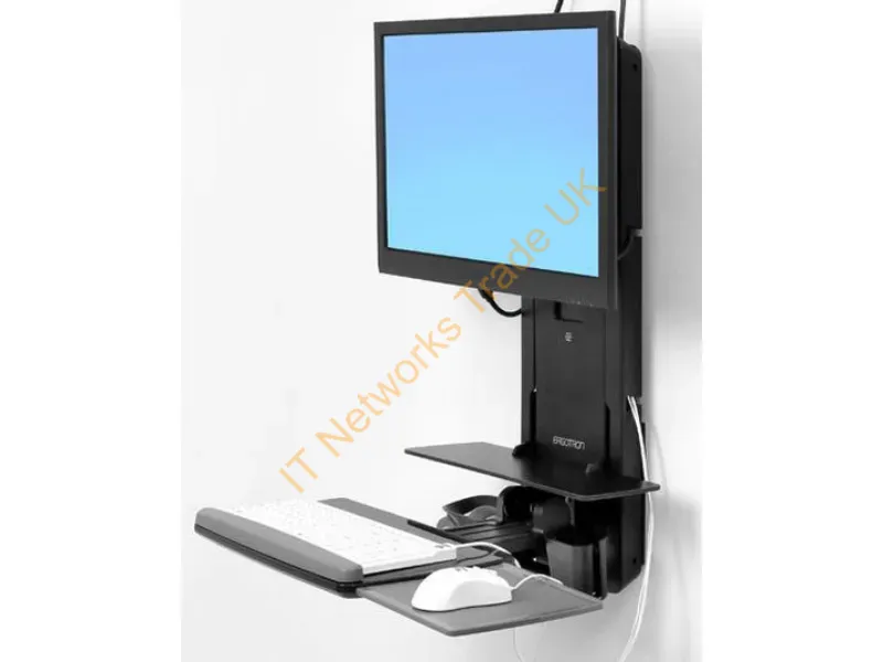 61-080-085 - Ergotron 61-080-085 Monitor Mount / Stand 24" Wall Black