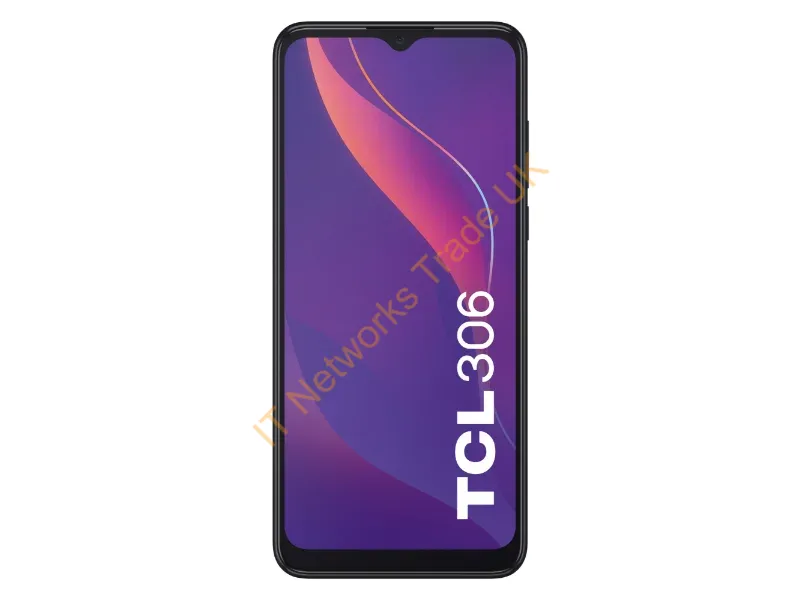 6102H-2BLCGB12 - TCL 306 16.6 cm (6.52") Dual SIM Android 12 4G USB Type-C 3 GB 32 GB 5000 mAh Grey