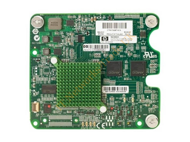 610607-B21 HP Nc552m 10 GB Dual Port Flex-10 Ethernet Adapter