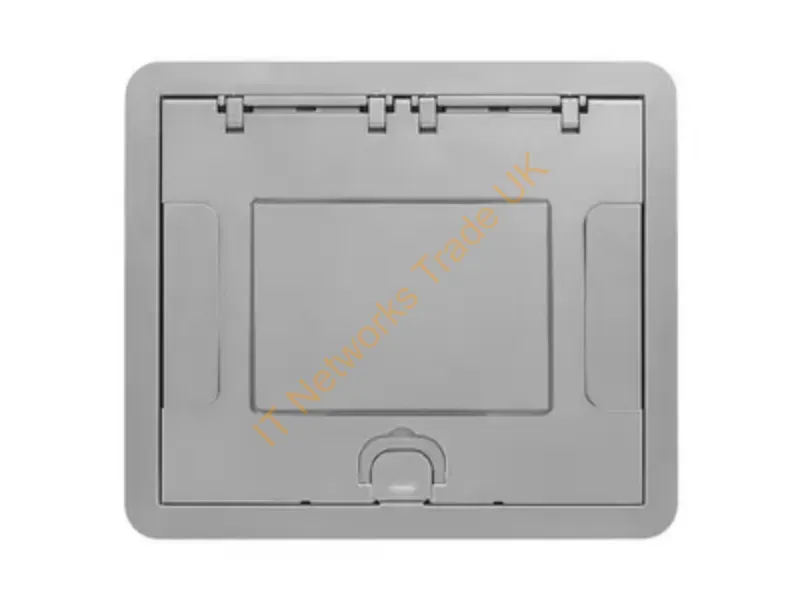 610GCCVRALUC - Hubbell Premise Wiring 6/10G Carpet Cvr, Insert,Aluminum Powder