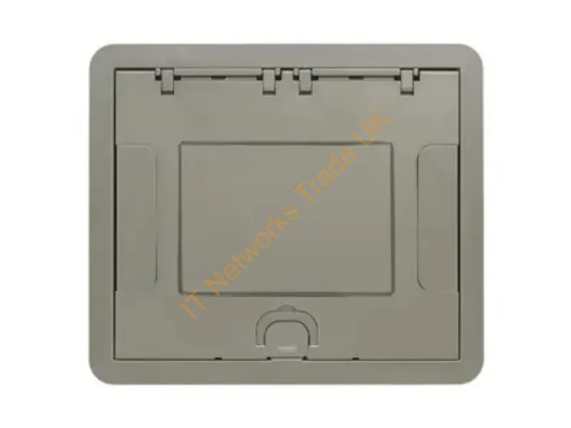 610GCCVRNKC - Hubbell Premise Wiring 6/10G Carpet Cvr, Insert, Nickel Powder