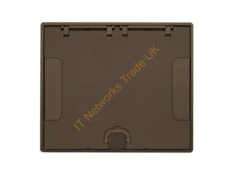 610GTCVRBRZ - Hubbell Premise Wiring 6/10G Tile Cvr, Flush, Bronze Powder