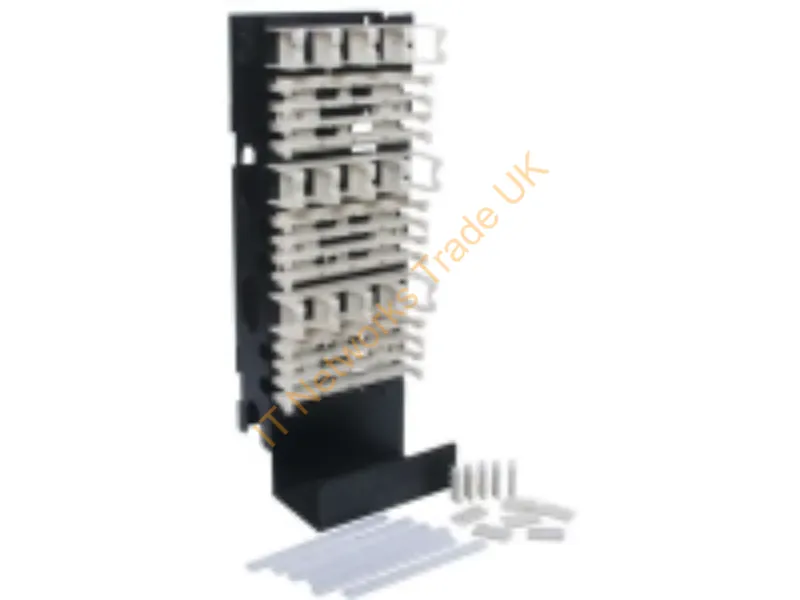 6110WMK - Hubbell Premise Wiring 6110 Sys, Wall Mt Kit,4Pr Conn Blk,192Pr