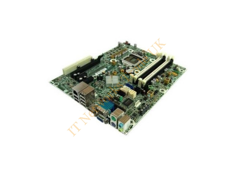 611794-001 HP System Board LGA 1155 Q67 2 Port PCI-Express X 16 for Pro 6200 Microtower PC Desktop Motherboard