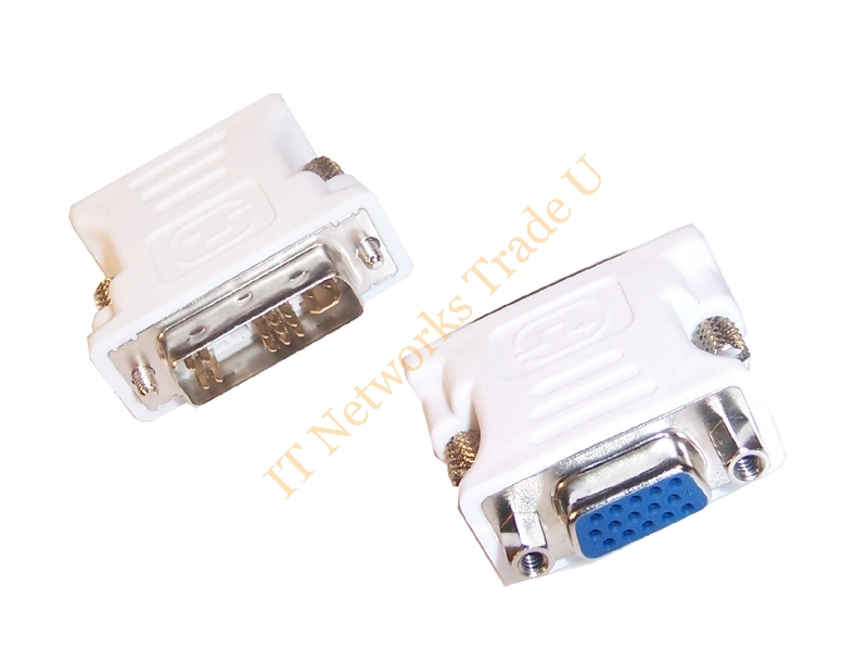 612330-004 HP DVI-A (M) to VGA (F) Video Adapter Connector