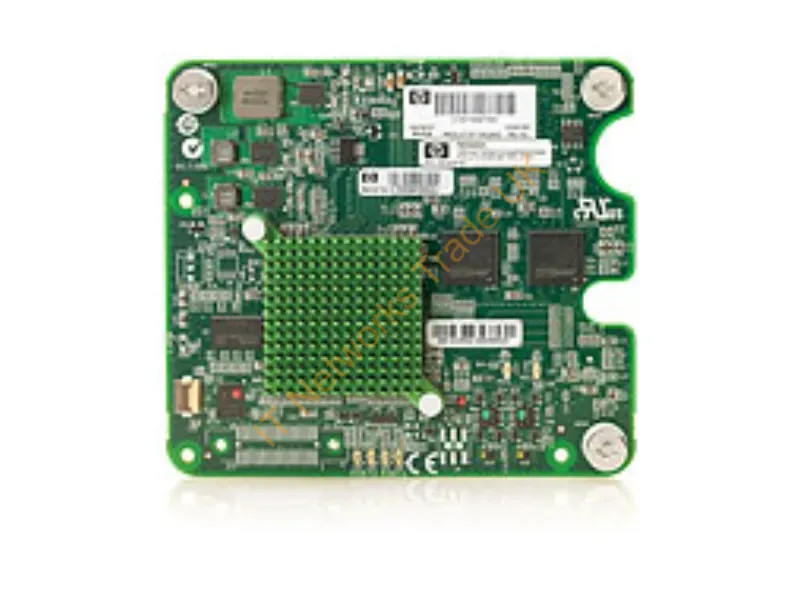 613431-B21 HP NC553M PCI-Express Dual Port FlexFabric 10GBe Mezzanine Gigabit Ethernet Server Adapter for ProLiant c-Class BladeSystem