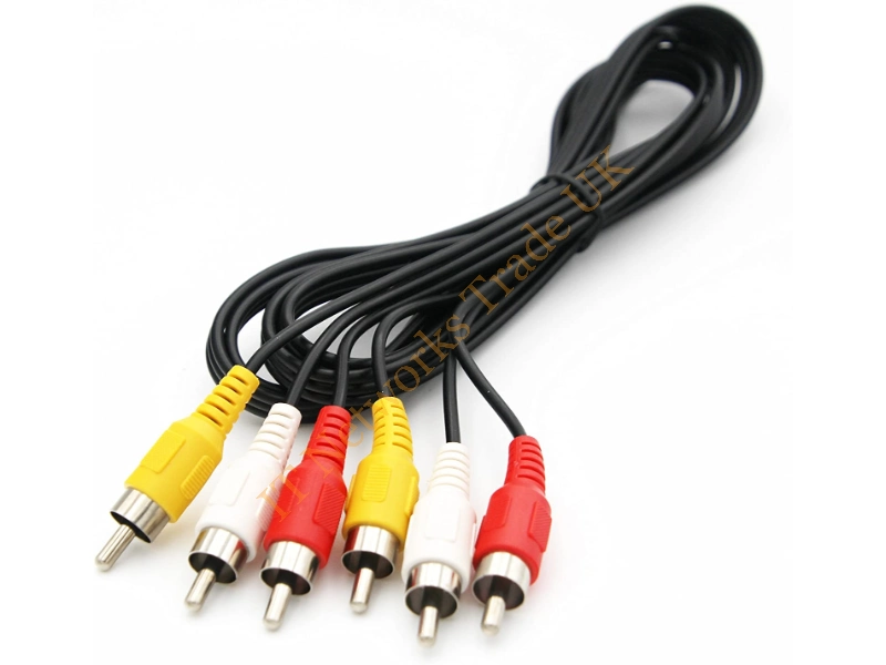 6140023600-L12 Dell ATI RCA/Svid Video Cable Miscellaneous Cable