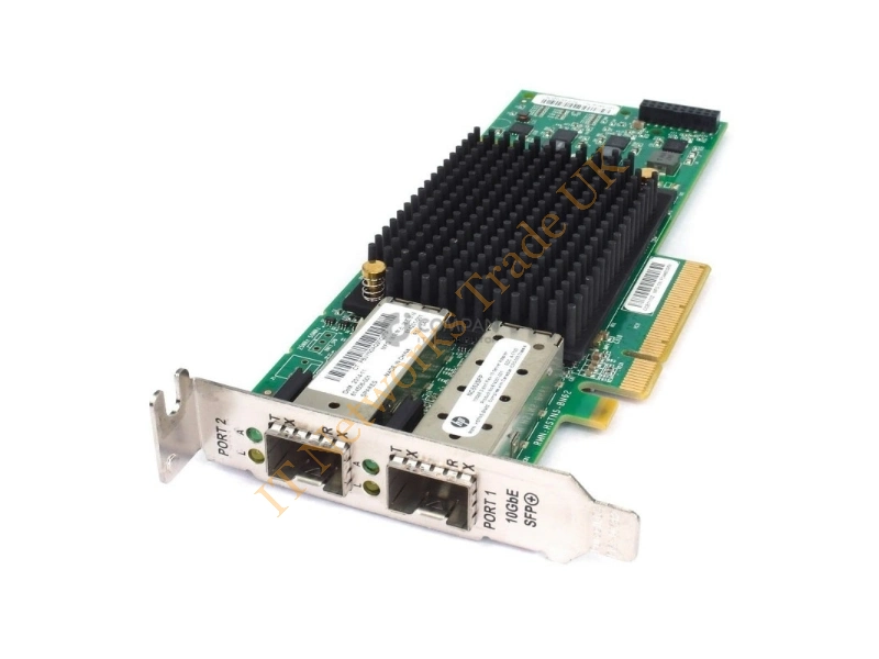 614201-001 HP NC552SFP Dual Port 10GbE Network Server Adapter with 2 x 10GB SFP+