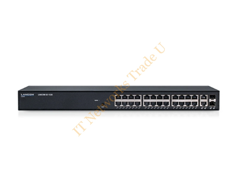 61438 - Lancom Systems GS-1326 Managed network switch L2 Gigabit Ethernet (10/100/1000) 1U Black
