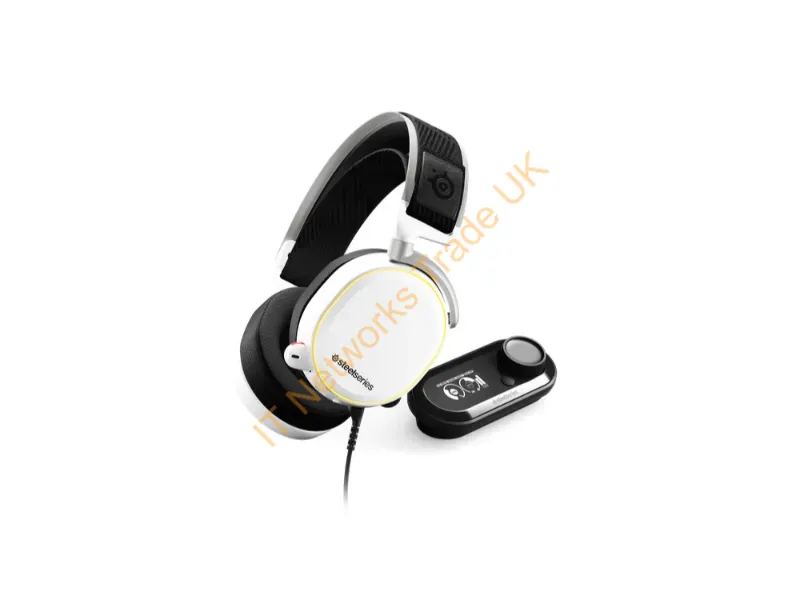 61454 - Steelseries Arctis Pro + Gamedac Headset Wired Head-Band Gaming White