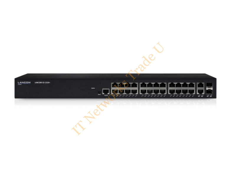 61483 - Lancom Systems GS-2326+ Managed network switch Gigabit Ethernet (10/100/1000) 1U Black