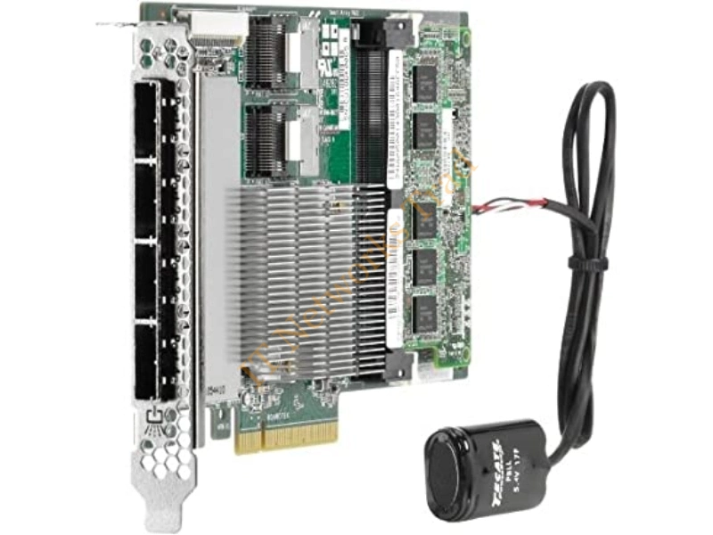 615415-001 HP Smart Array P822 SAS / SATA 2GB Flash Backed Write Cache PCI Express 3.0 x8 RAID Controller Card