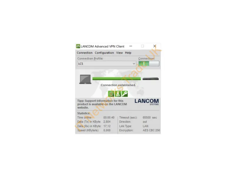 61605 - LANCOM Upgrade Advanced VPN Client (WIN, Bulk 25)