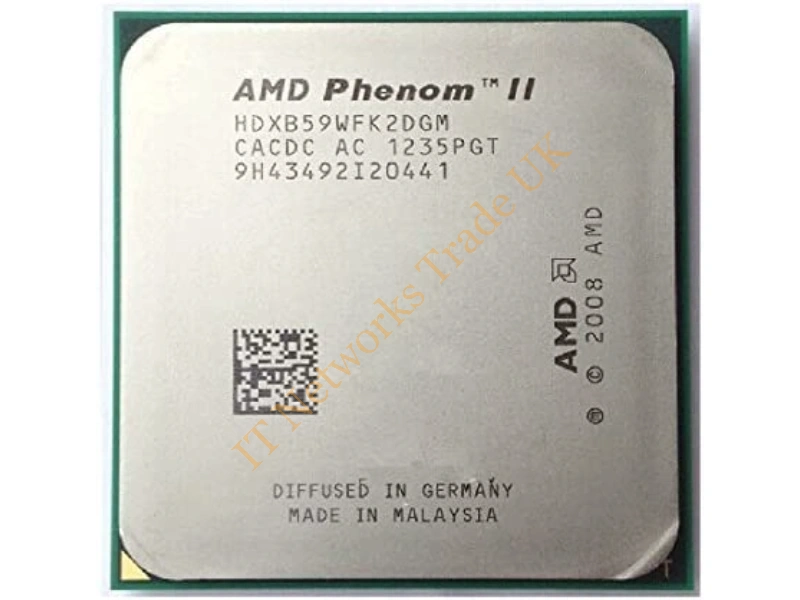 616345-001 HP 2.2GHz 1800MHz HTL 3 x 512KB L2 Cache Socket S1 (S1g4) AMD Phenom II N850 3-Core Retail Processor