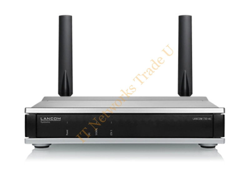 61710 - Lancom Systems 730-4G Fast Ethernet 3G 4G Black, Grey network wireless router