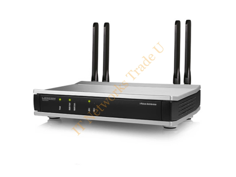 61743 - Lancom Systems L-822acn dual Wireless 1000Mbit/s Power over Ethernet (PoE) Black, White WLAN access point Networking device