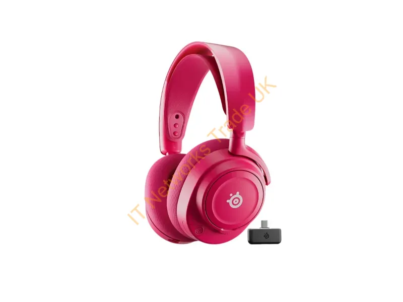 61746 - Steelseries Arctis Nova 7P Wireless Gen 2 Headset Wired & Wireless Head-Band Gaming Usb Type-C Bluetooth Magenta