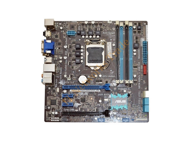 61PA03J0A05 ASUS Intel H77 Express DDR3 System Board Socket LGA1155 for Essentio Cm6870 Desktop Motherboard