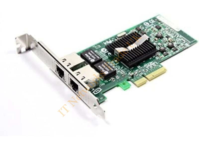 61PMC Dell Intel Pro100 1GB Dual Port RJ45 PCI-X Network Interface Card