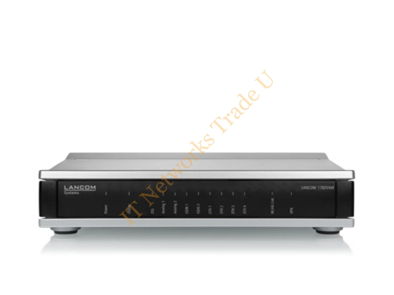 62055 - Lancom Systems 1783VAW Dual-band (2.4 GHz / 5 GHz) Gigabit Ethernet Black,Grey network wireless router
