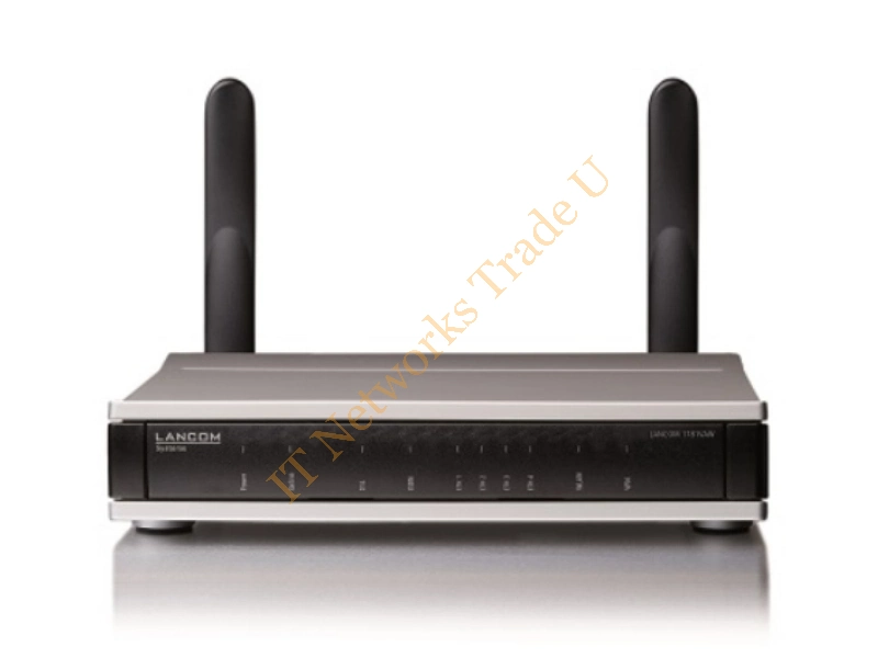 62063 - Lancom Systems 1781VAW Dual-band (2.4 GHz / 5 GHz) Gigabit Ethernet 3G Black network wireless router