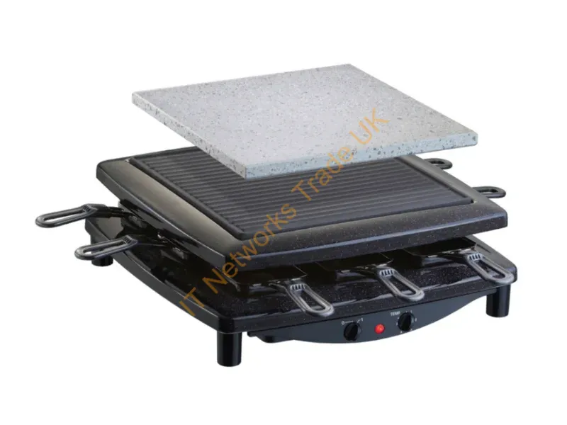 620900 - Steba RC 3 plus 8 person(s) 1450 W Black, Chrome