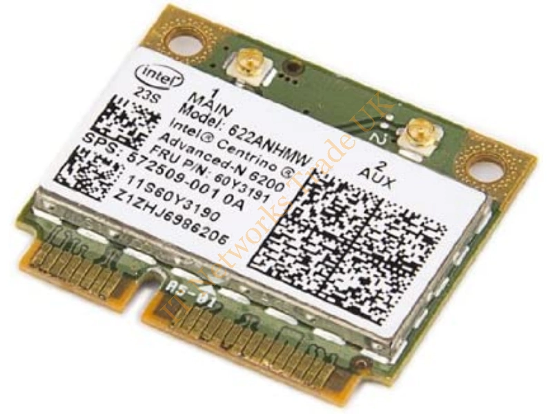 622ANHMW Intel Centrino 802.11 A/G/N Wireless LAN Half Mini Card Network Adapter