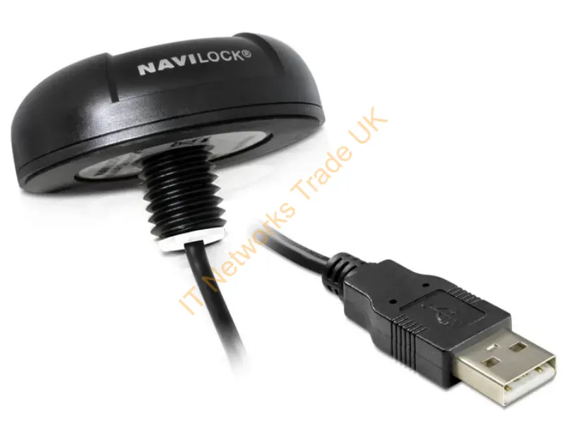 62531 - Navilock NL-8004U GPS receiver module USB Black