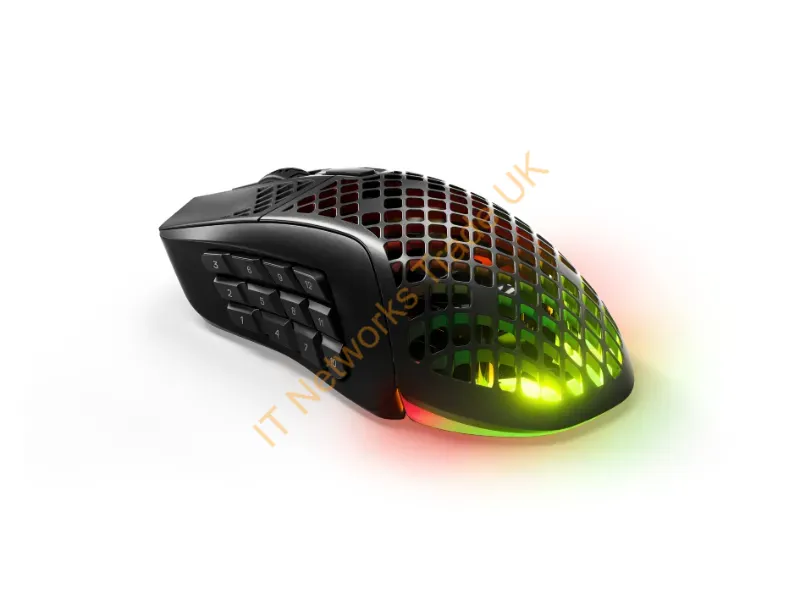 62618 - Steelseries Aerox 9 Mouse Gaming Ambidextrous Rf Wireless + Bluetooth Optical 18000 Dpi