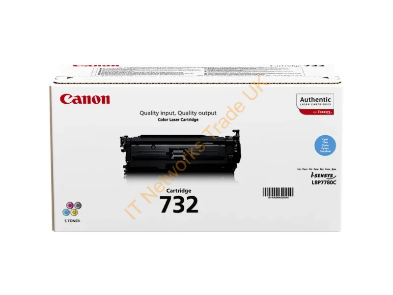 Canon 6262B002 (732C) Toner cyan, 6.4K pages Accessory