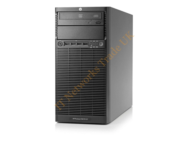 626475-001 HP ProLiant ML110 G7 4U Micro Tower Server Intel -Xeon E3-1240 Quad-core (4 Core) 3.30GHz Server System