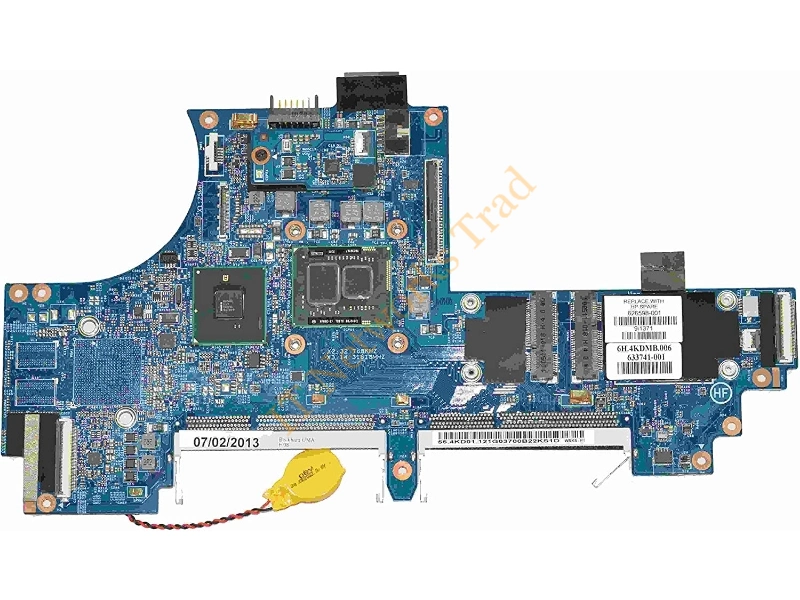626598-001 HP System Board for Dm3-3000 W Intel i3 380um 1.33GHz CPU Notebook PC Laptop Motherboard