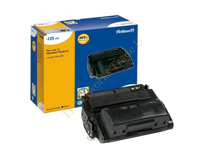 Pelikan 626769 (1125HC) compatible Toner black, 20K pages, 1,030gr, Pack qty 1 (replaces HP 42X) Accessory