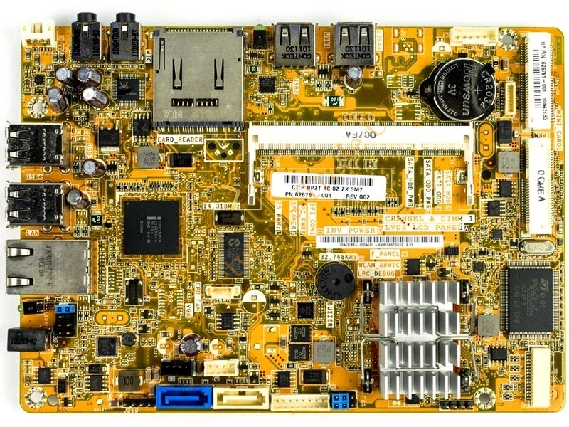626781-001 HP System Board Wushan Without 1394 for Evo D510 Series PC Desktop Motherboard