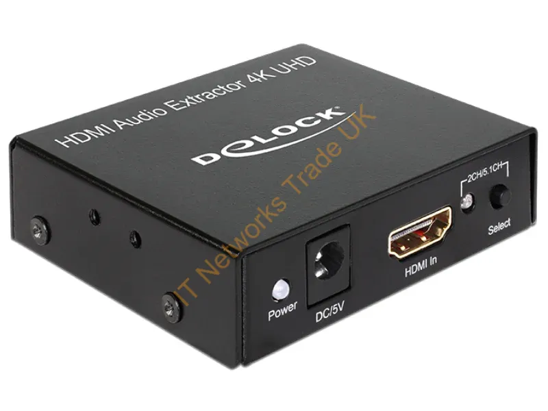 62692 - DeLOCK 62692 AV extender AV receiver Black
