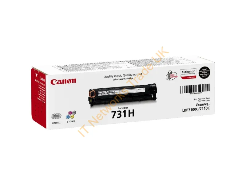 6273B002 - Canon 6273B002/731H Toner cartridge black, 2.4K pages ISO/IEC 19798 for Canon LBP-7110/MF 620