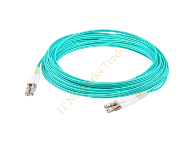 628217-007 HP 50m (164.04ft) Lomm Duplex Om4 LC-LC Aqua Patch Cable