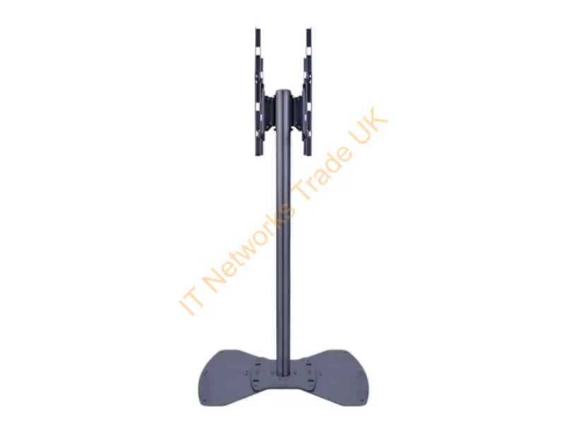 6283 - Multibrackets M Public Display Stand 165 HD Back to Back Black