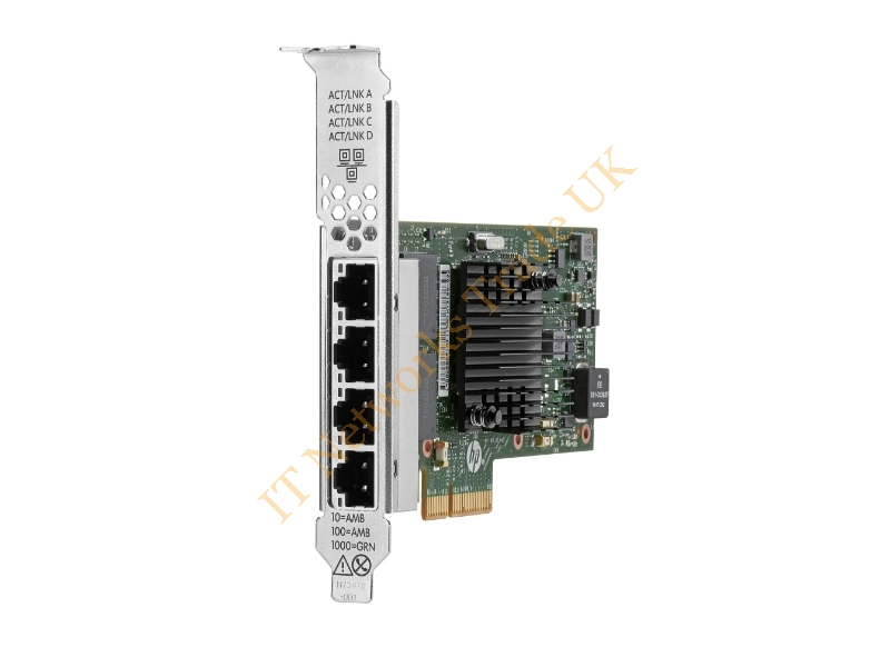 629134-B21 HP 4-Port RJ-45 1Gb/s Gigabit Ethernet PCI-Express 2.0 x4 Network Adapter