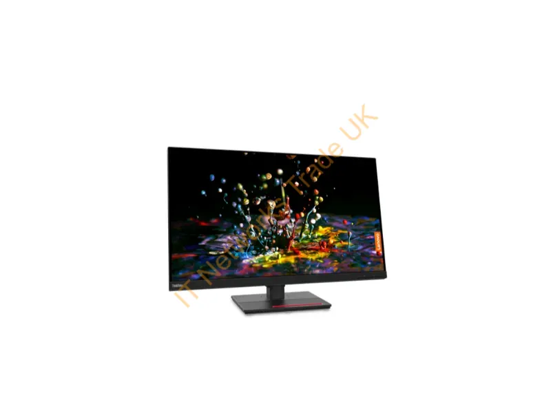 62A2GAR2US - Lenovo Thinkvision P32P-20 Computer Monitor 31.5" 3840 X 2160 Pixels 4K Ultra Hd Led Black